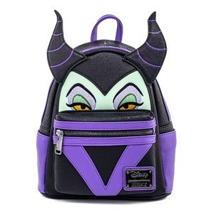 Loungefly Disney Sleeping Beauty Maleficant Villain Cosplay Mini Backpack